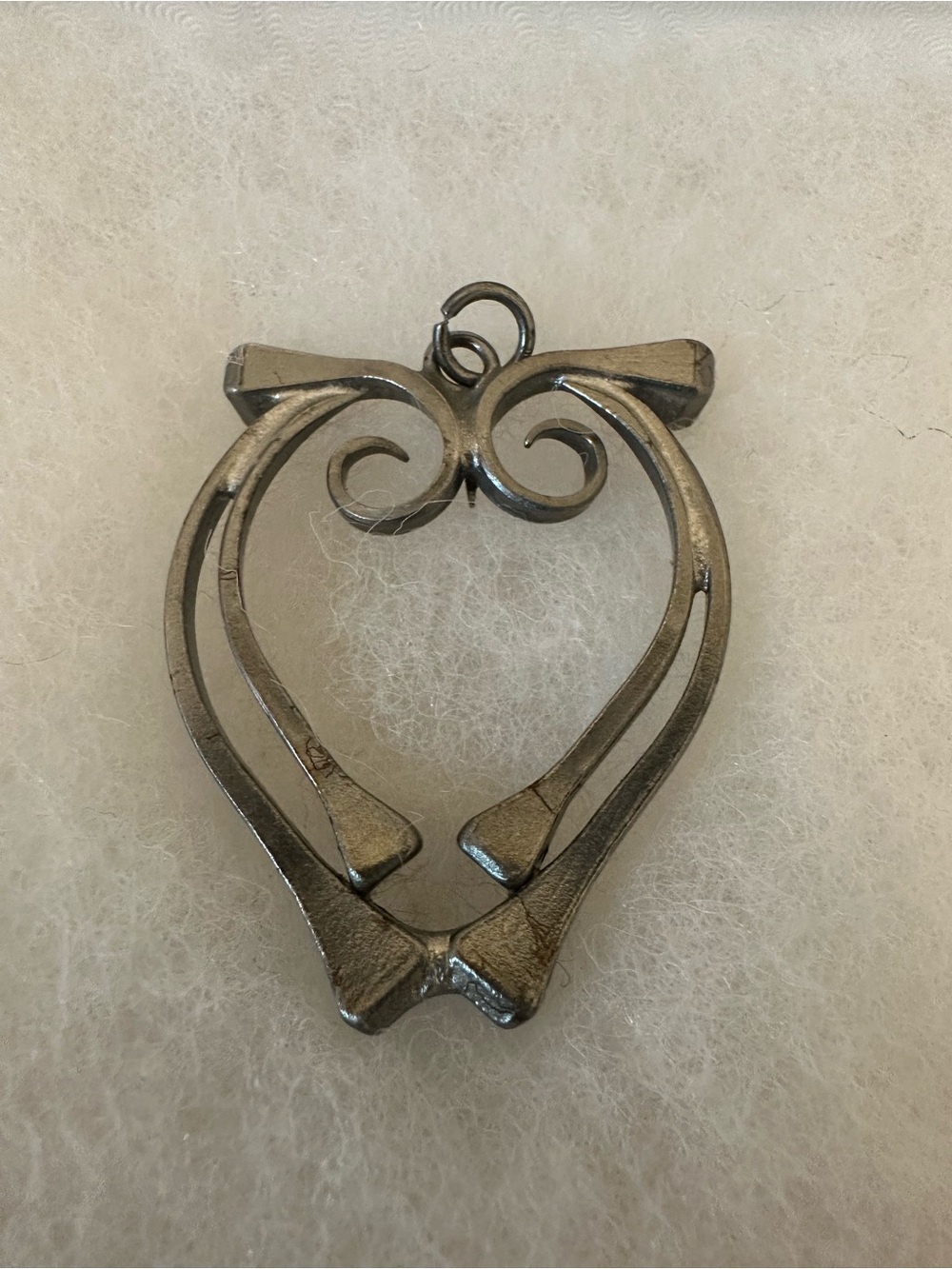 Vintage Owl Pendant - Picture 6 of 6
